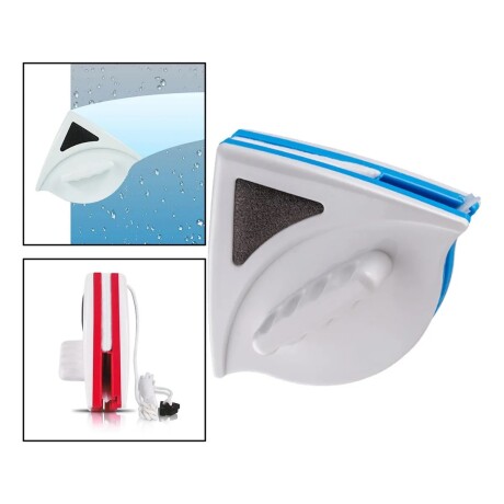 LIMPIA VIDRIOS MAGNÉTICO PREMIUM\n 3-8MM AZUL