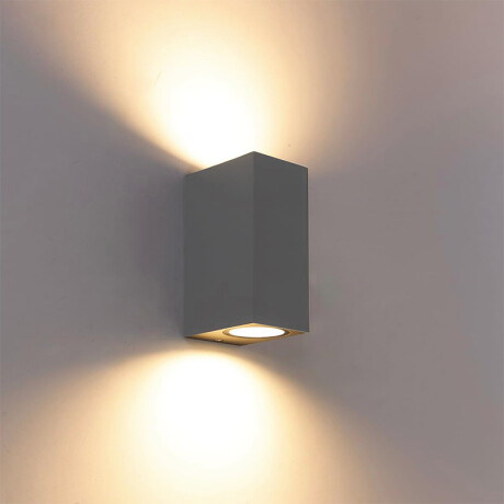 ADLAP21 Luminaria de Pared Bidireccional Minimal - Gris Grafito