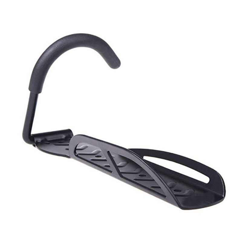 Soporte de pared para colgar bicicleta NEGRO