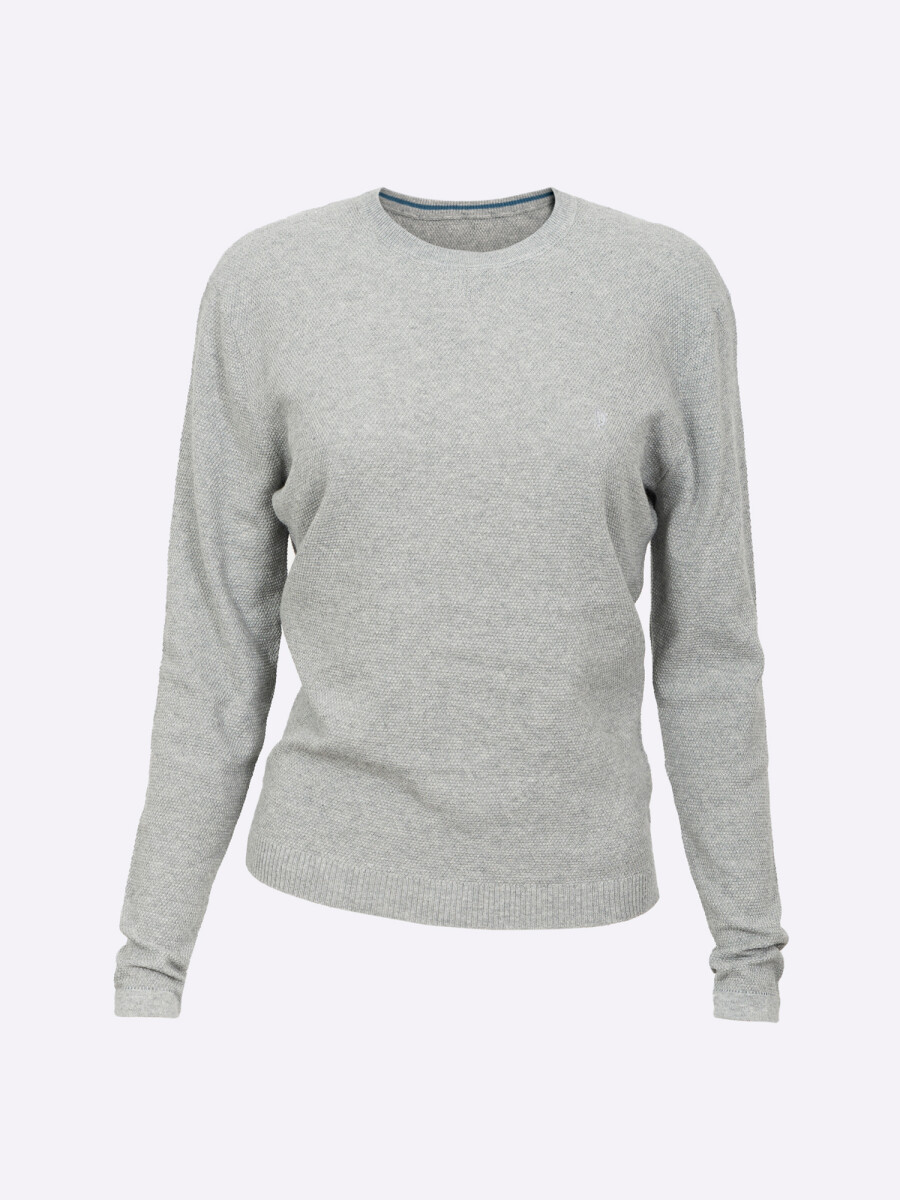 Sweater basic - gris 