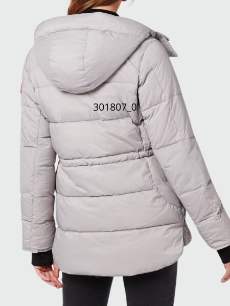 Canada Goose -Chaqueta con capucha rellena de plumas, Alliston Gris