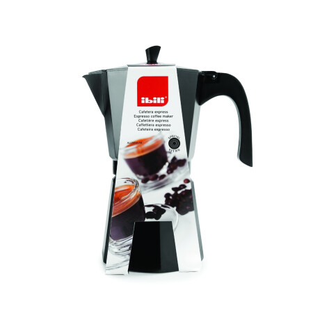 Cafetera Espresso Bahia Negra 450 ml Ibili Cafetera Espresso Bahia Negra 450 ml Ibili