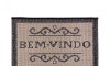 Alfombra Felpudo de Entrada - Eco Nature 40x60 cm Marrón Oscuro