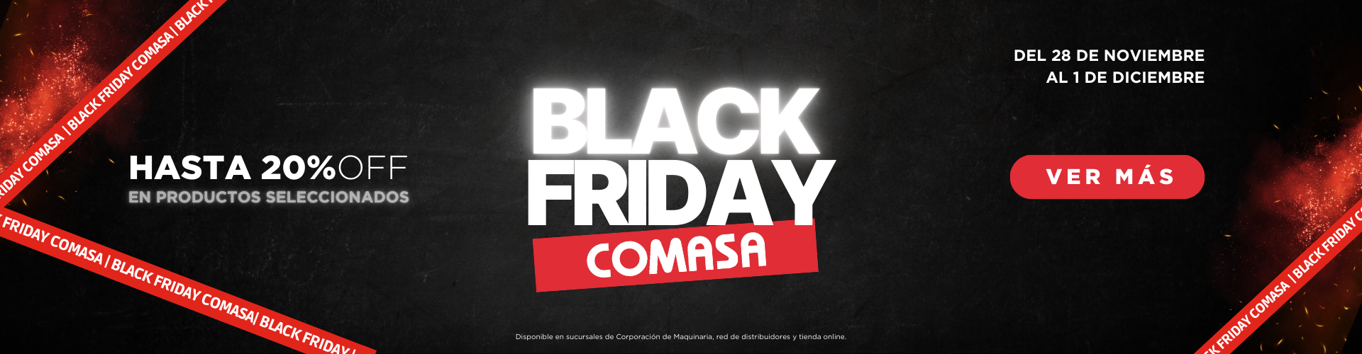 BLACK FRIDAY COMASA