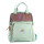 Mochila Miss Carol GALIT con colores combinados Verde