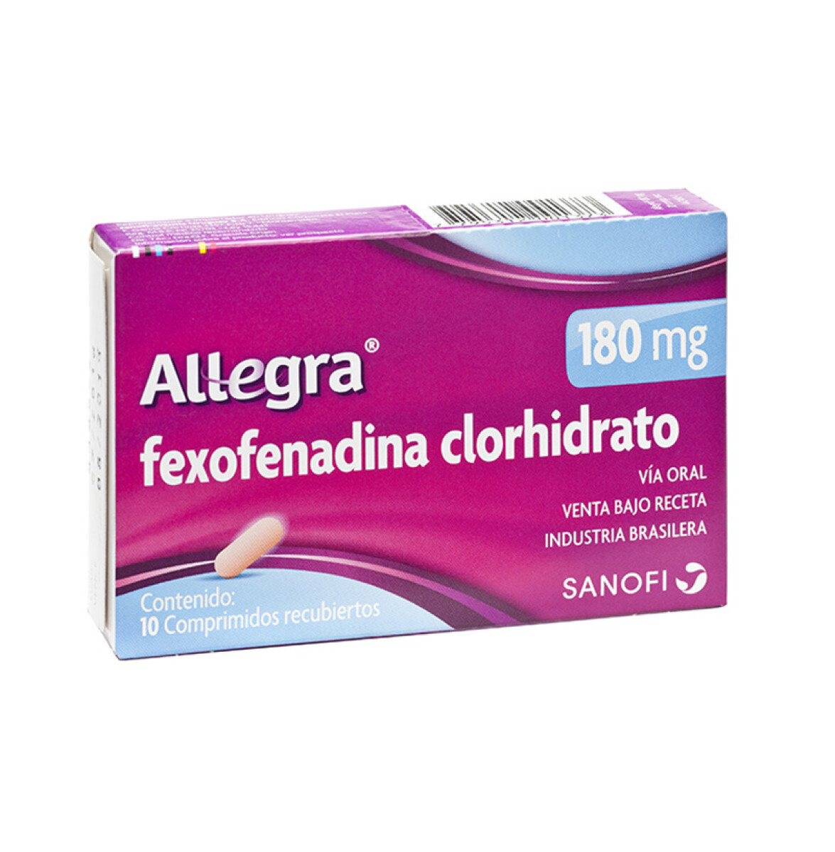 Allegra antialérgico - 180 mg 