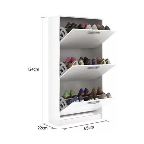 ZAPATERA 3 PUERTAS 18 PARES CEREJEIRA ZAPATERA 3 PUERTAS 18 PARES CEREJEIRA