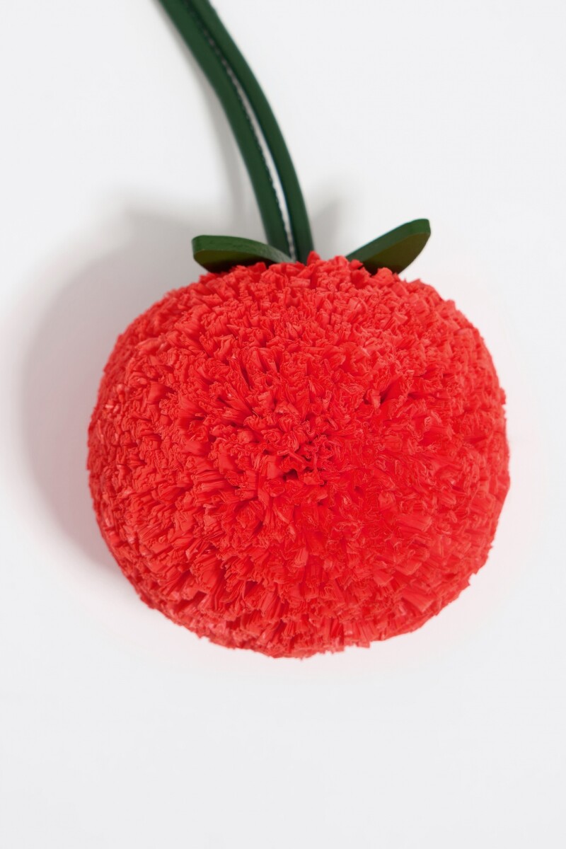 CHARM BAG Rojo