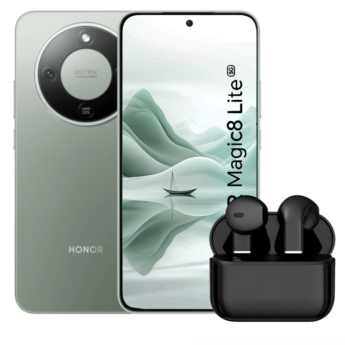 Honor Magic 8 Lite 8gb Ram 256gb 5g + Regalo - VERDE 