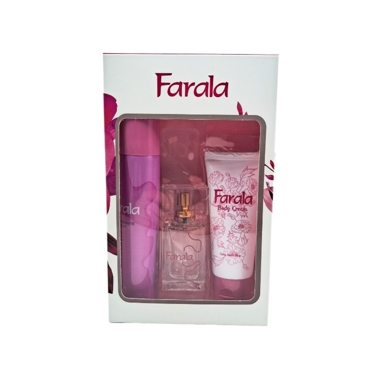 Set Farala - Edt 30ml + Deo 100ml + Body Cream 