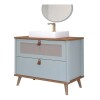 Mueble De Baño Veneto Con Bañera, 80 Cm, Color Pistacho/frye Mueble De Baño Veneto Con Bañera, 80 Cm, Color Pistacho/frye