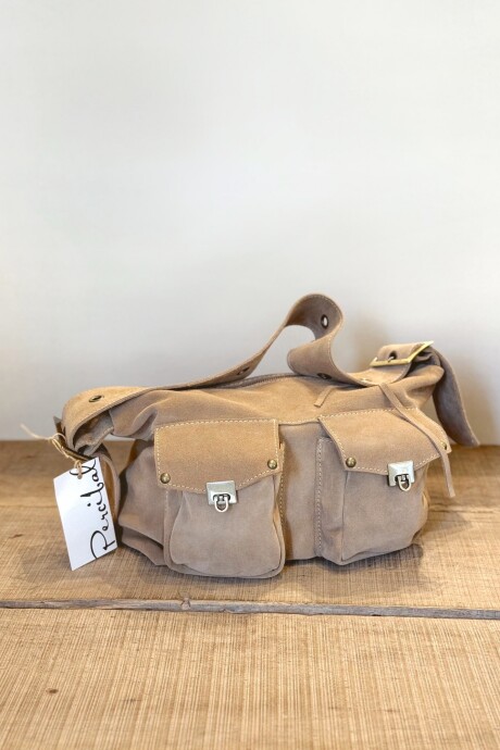 Bolso Cher Gamuza Visón