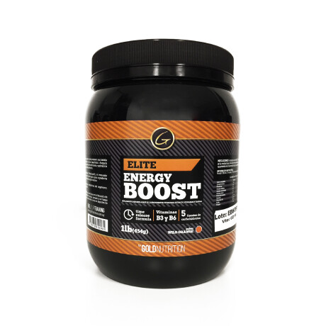 Gold Nutrition Elite Energy Boost 2lb Wild Orange