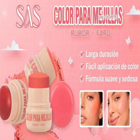 SAS Rubor en crema Rosa Oscuro