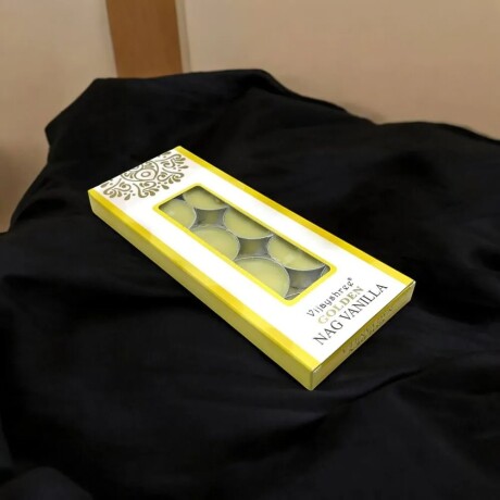 Pack Velas Aromáticas x10 Viajyshree Golden Nag Vanilla