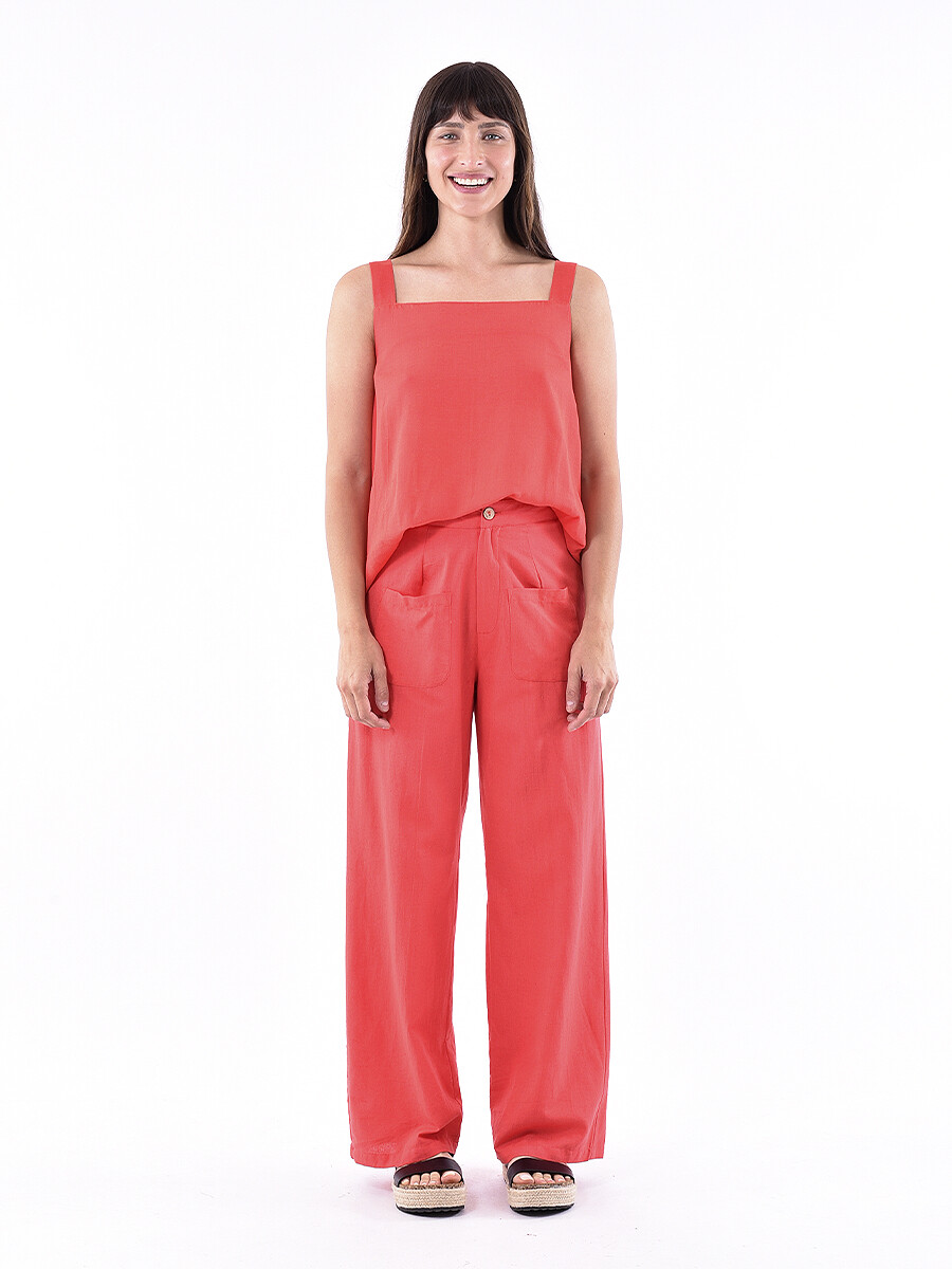 PANTALÓN MAUI - ROJO 