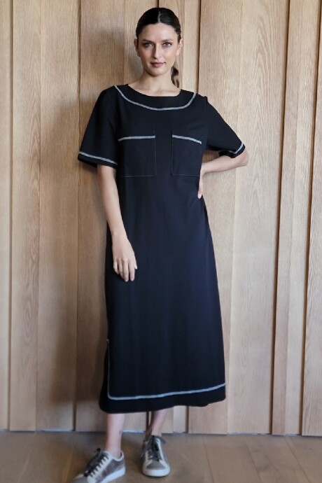 Vestido Arrecife Cotton Negro