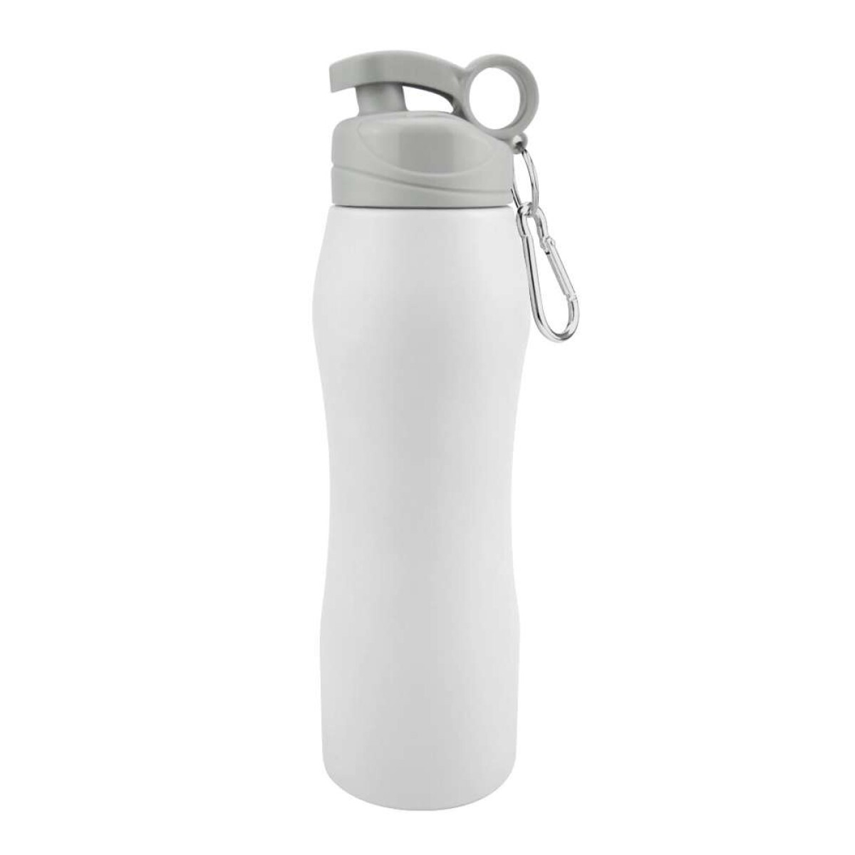 CARAMAÑOLA 750ML ACERO - BLANCO MATE GRIS 