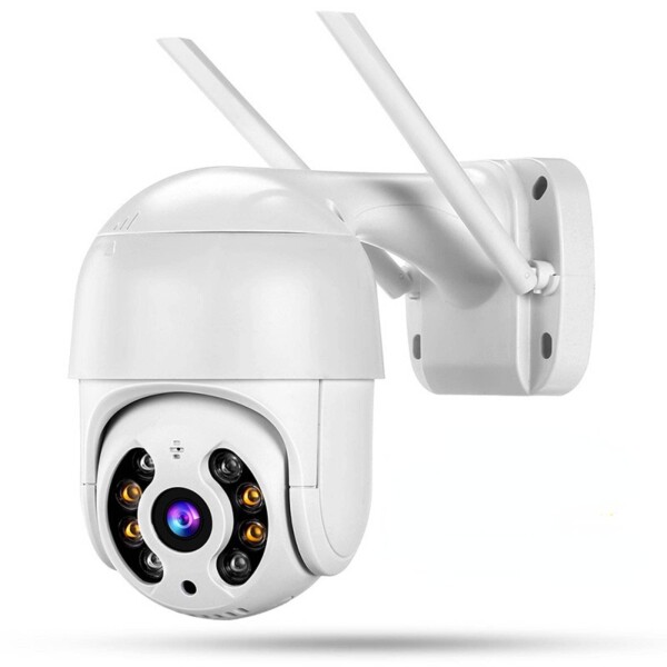 Cámara Wifi Exterior Seguridad Ip Full Hd 1080p Infrarrojo Color Variante Blanco