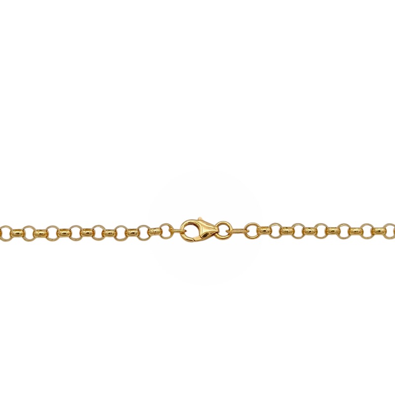 Cadena oro Rolo-Oro bajo -Sin Piedra-CD8003 sinpiedra