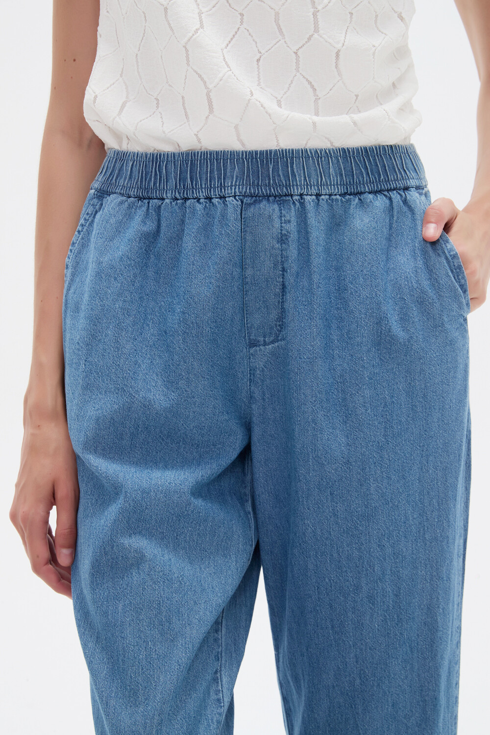 Pantalon Liru Azul Claro