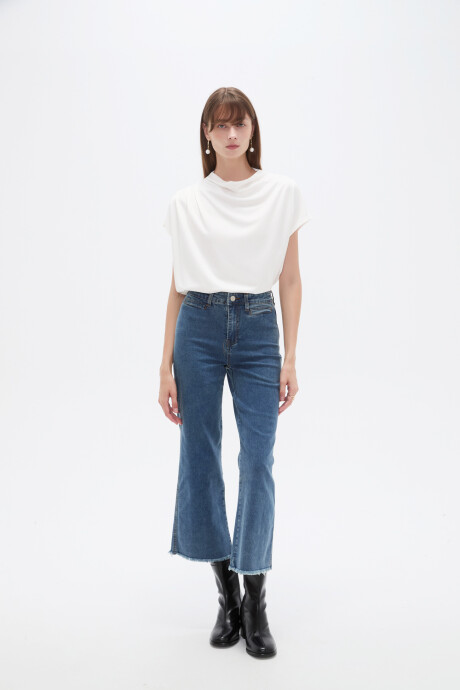 Pantalon Sohan Azul Grisaceo