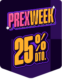 PREX Week 25% OFF