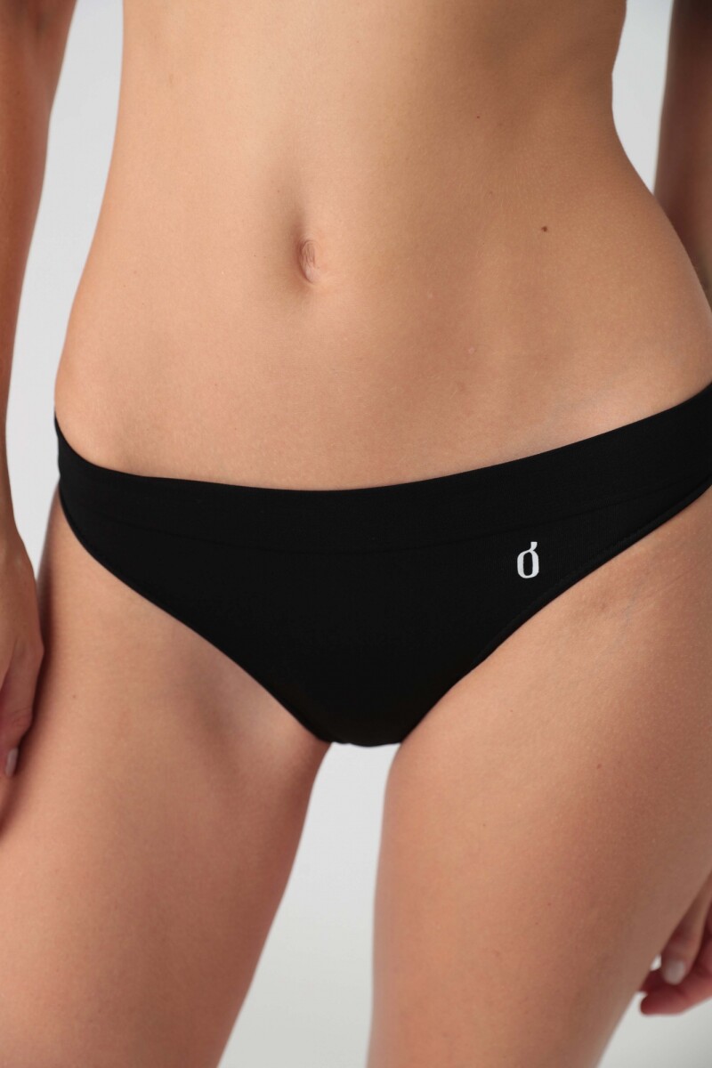 Bikini baja PIMENTÓN - Negro Z 