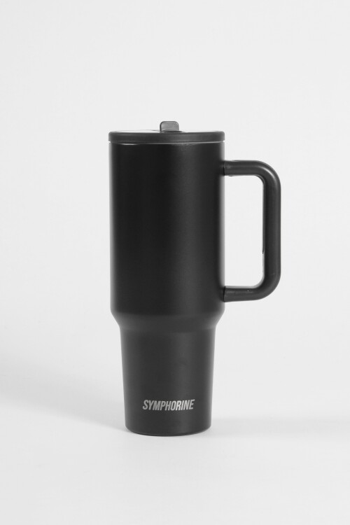 Mug vaso acero 1180 litros negro