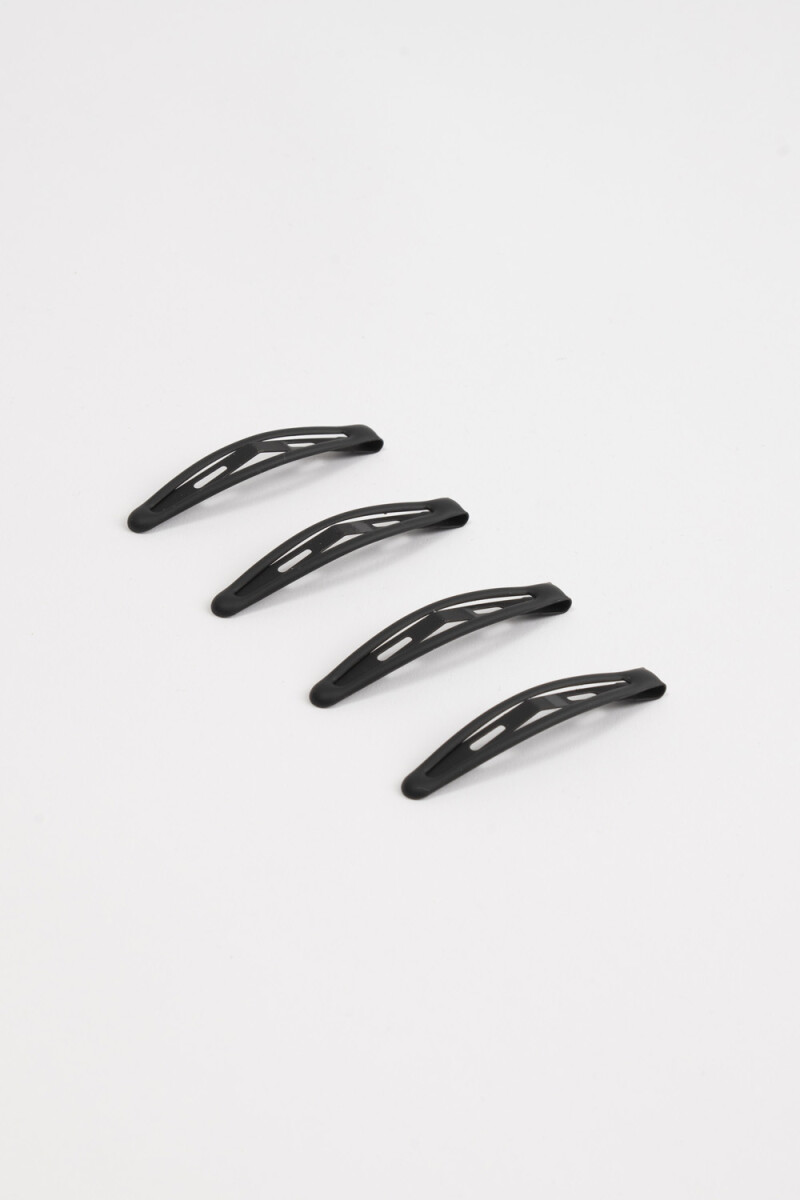 Pack x 4 pinzas - Negro 