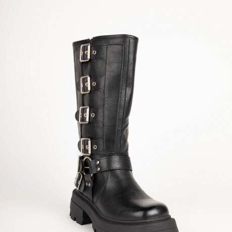 BOTA BIKERS Negro