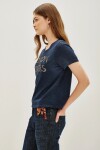Remera Letter Azul