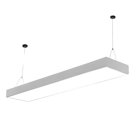 Plafón LED Barra Colgante Lumax 60W Camila 120 cm Luz Cálida 3000K Blanco