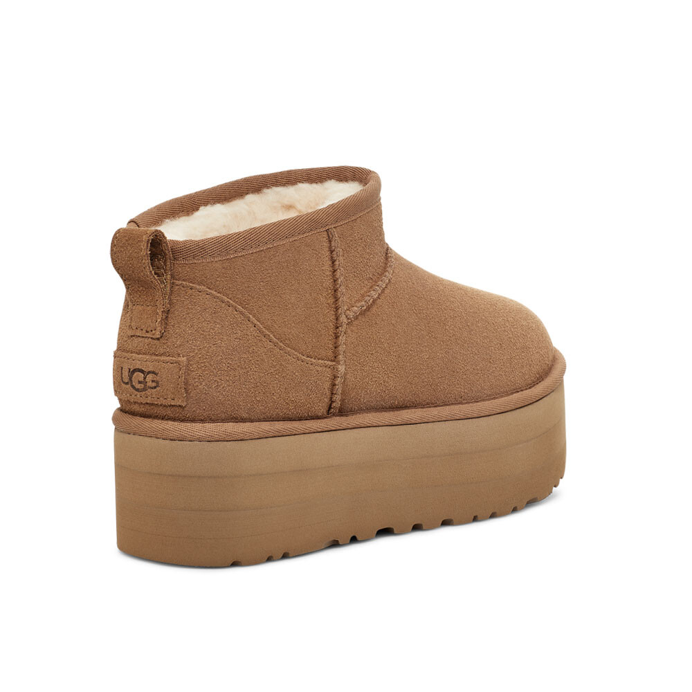 Botas W Classic Ultra Mini Platform Mujer Chestnut