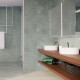 Porcelanato Verde Claro Mate Decorado 60X120Cm Piso Pared GAMAS DE VERDE