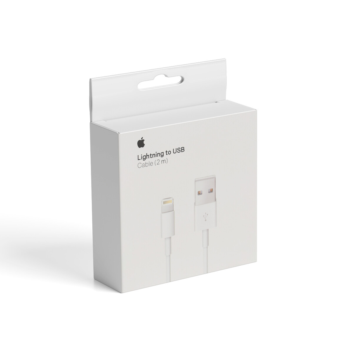 Cable USB lightning original Apple para iPhone 2 metros 