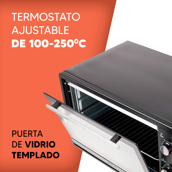 Horno Eléctrico Xion Xi-he68/ 68l HORNO ELECTRICO XION 68LTS XI-HE68 ***