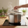 Cacerola acero inoxidable 20 cms 12 cm Cacerola acero inoxidable 20 cms 12 cm