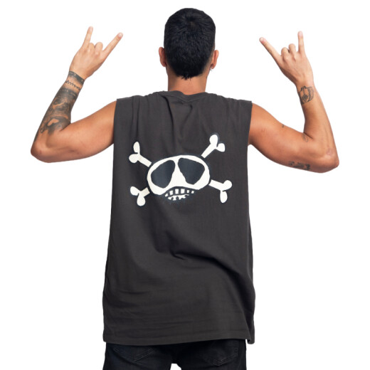 Musculosa La Isla x La Vela - Calavera Musculosa La Isla x La Vela - Calavera