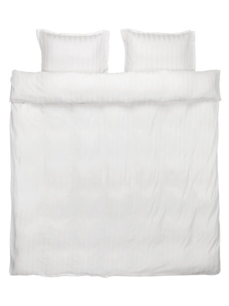 Juego funda nórdica NELL Sateen 260x240 blanco Juego funda nórdica NELL Sateen 260x240 blanco