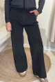 Pantalon cotidiano Negro