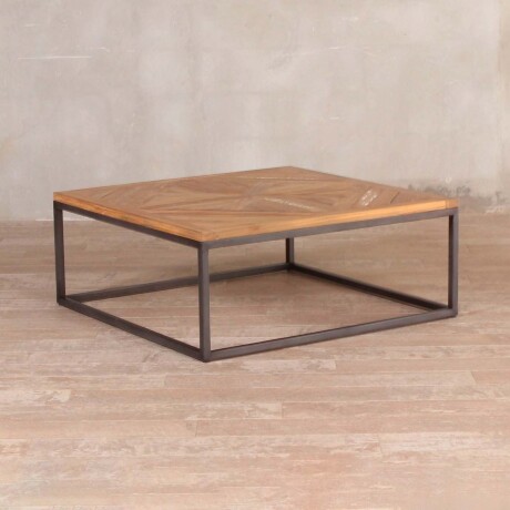 MESA RATONA MADERA-Y-METAL NATURAL-BEIGE DOMINIQUE NATURAL