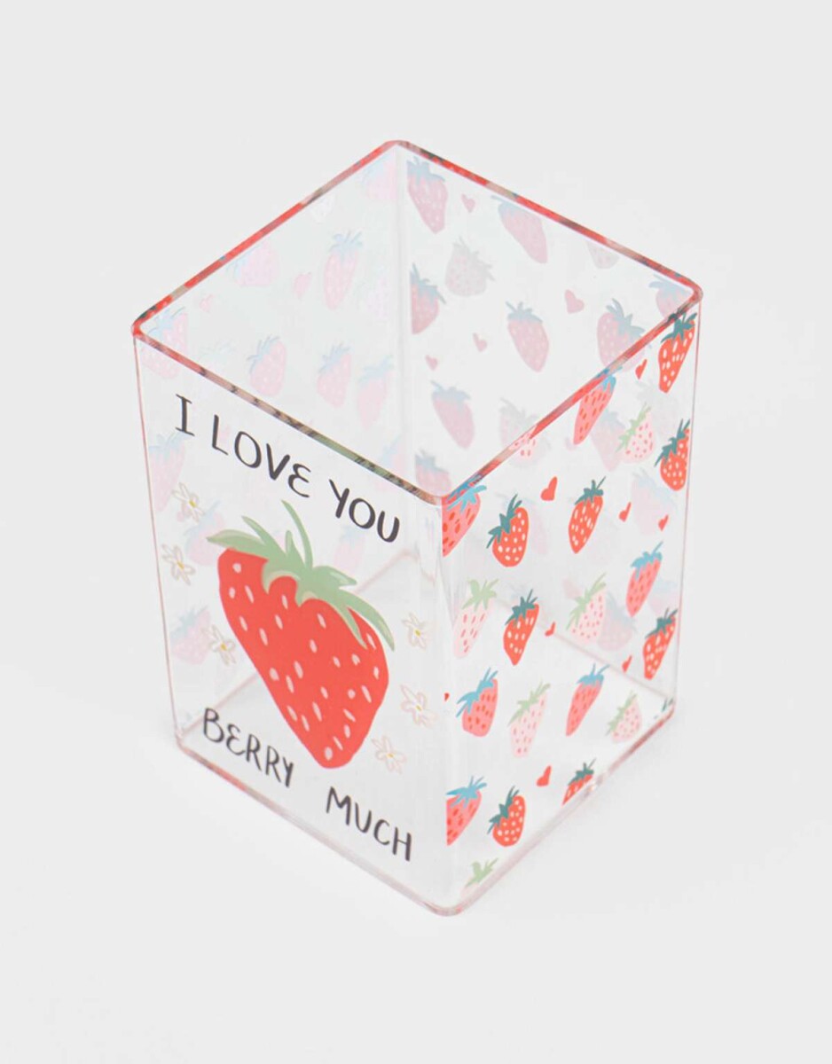 Lapicero Acrílico ''berry'' - Combinacion Multicolor 