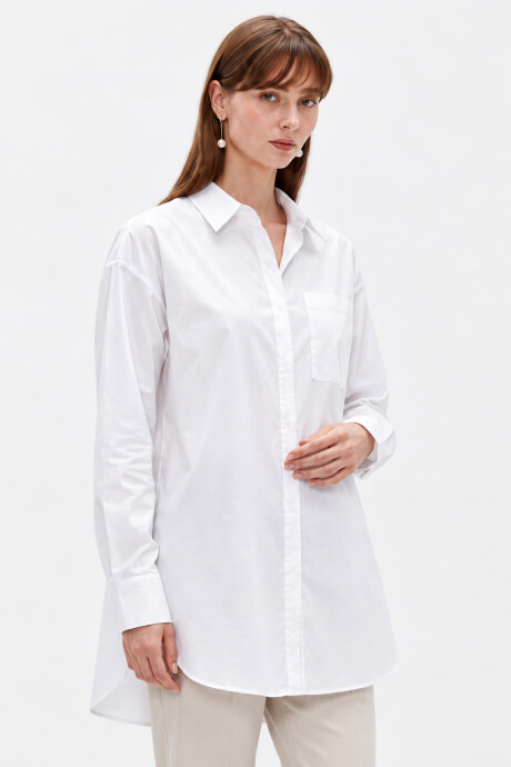 Camisa Tunnis Marfil / Off White