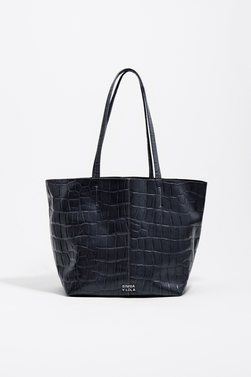 BOLSO SHOPPER MEDIANO Azul