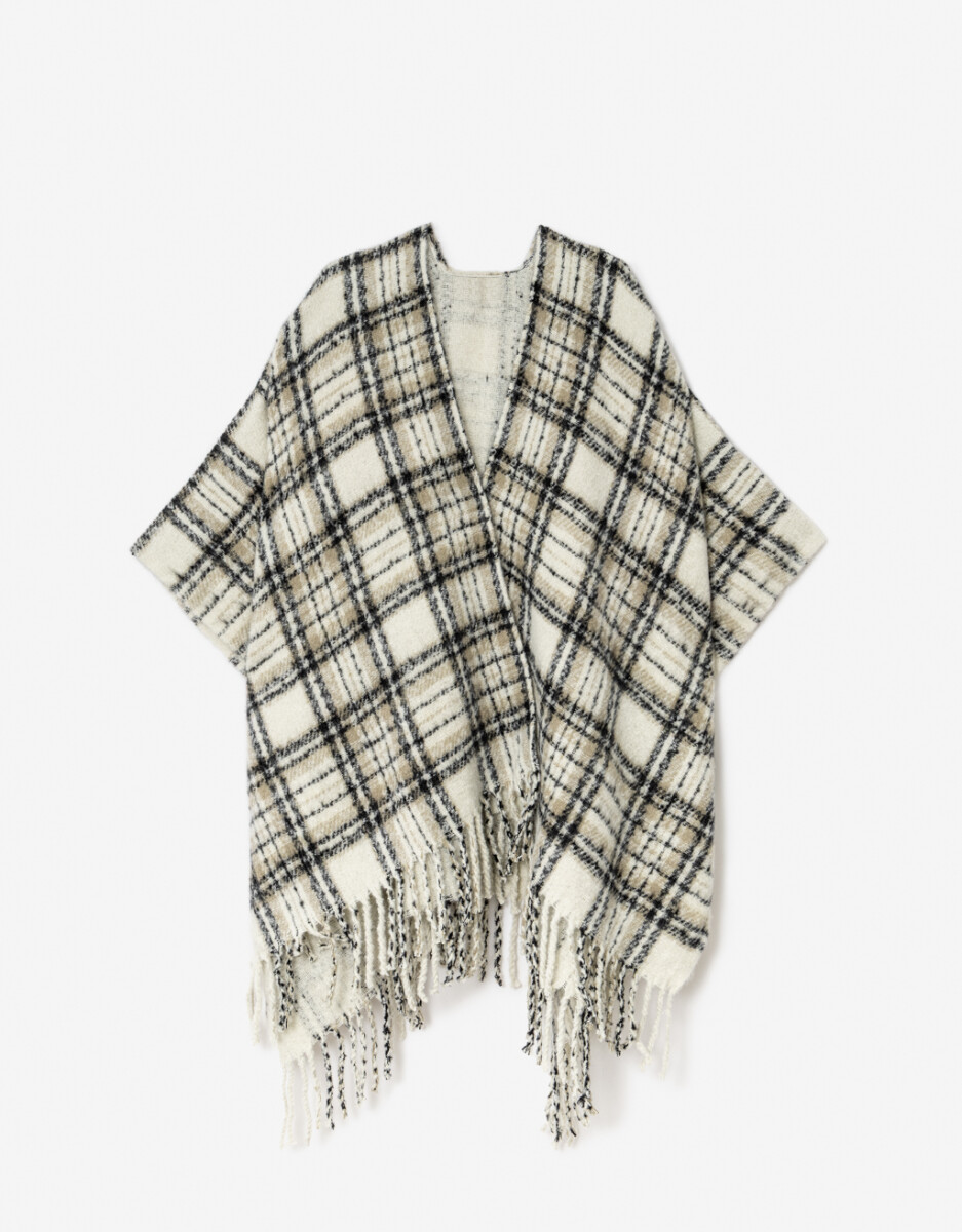 Poncho Estampado 