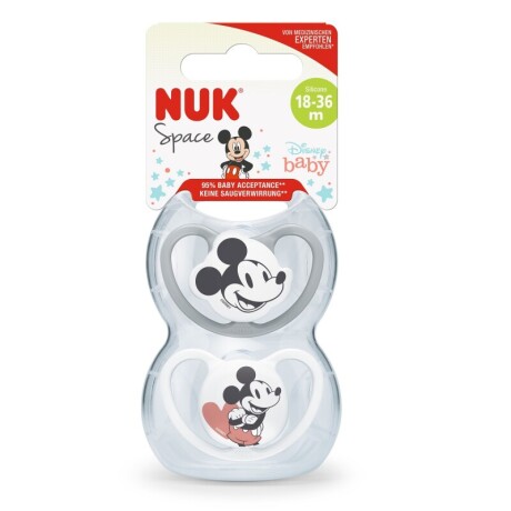NUK CHUPETE SPACE MICKEY 18 A 36 MESES NUK CHUPETE SPACE MICKEY 18 A 36 MESES