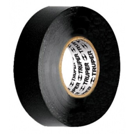 Cinta Aisladora 19mm x 18m Truper Negra