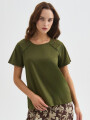 Remera Lugoj Verde Oliva Oscuro