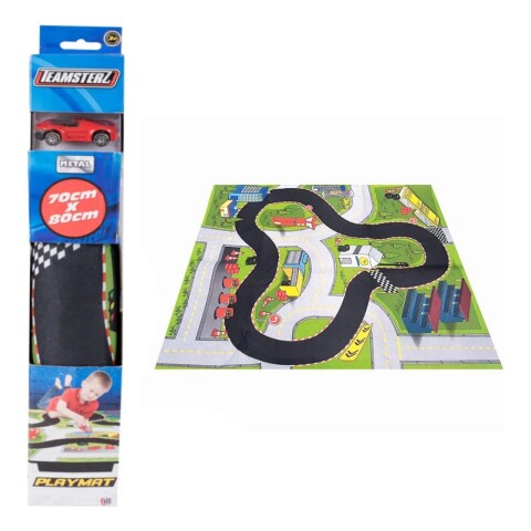 Alfombra Juguete Teamsterz Pista Autos Infantil Playmat Alfombra Juguete Teamsterz Pista Autos Infantil Playmat